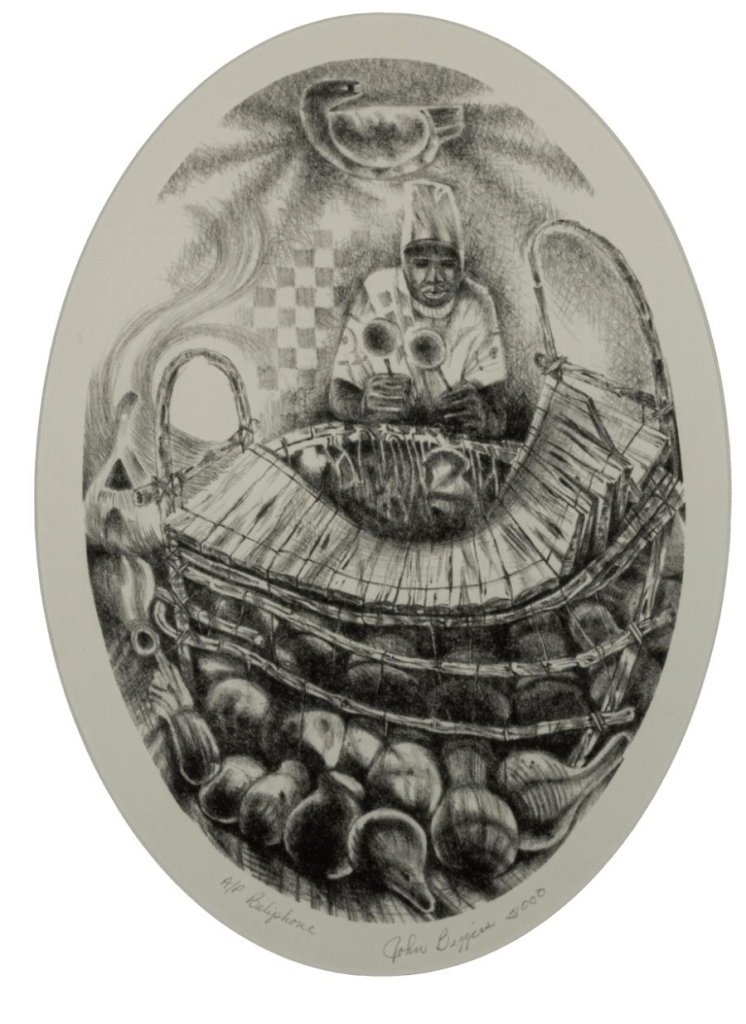 Beliphone, 2000
John Biggers
AP Print