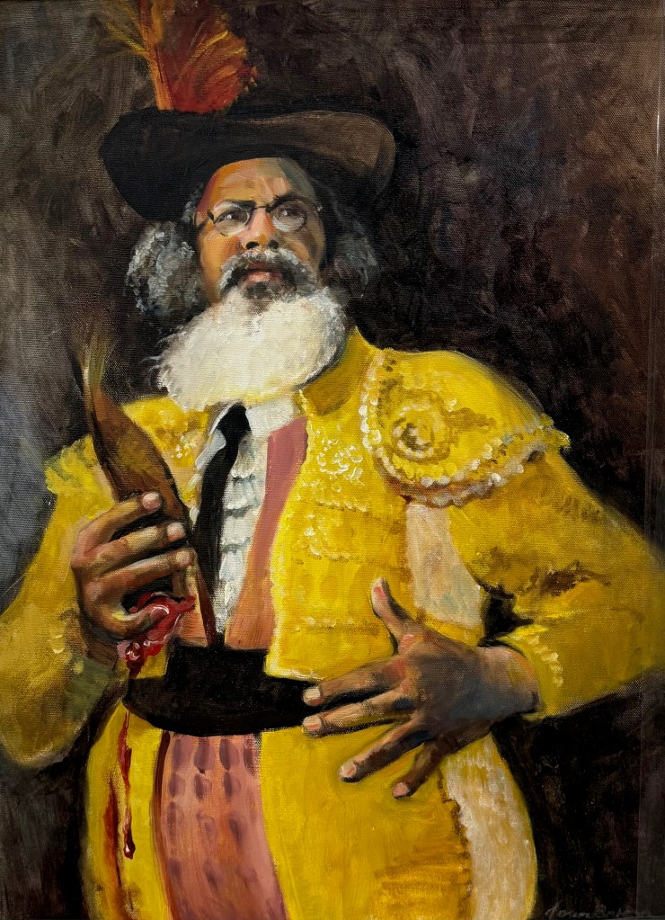 El Berto,study for a portrait, 2008 
Joan B Batson