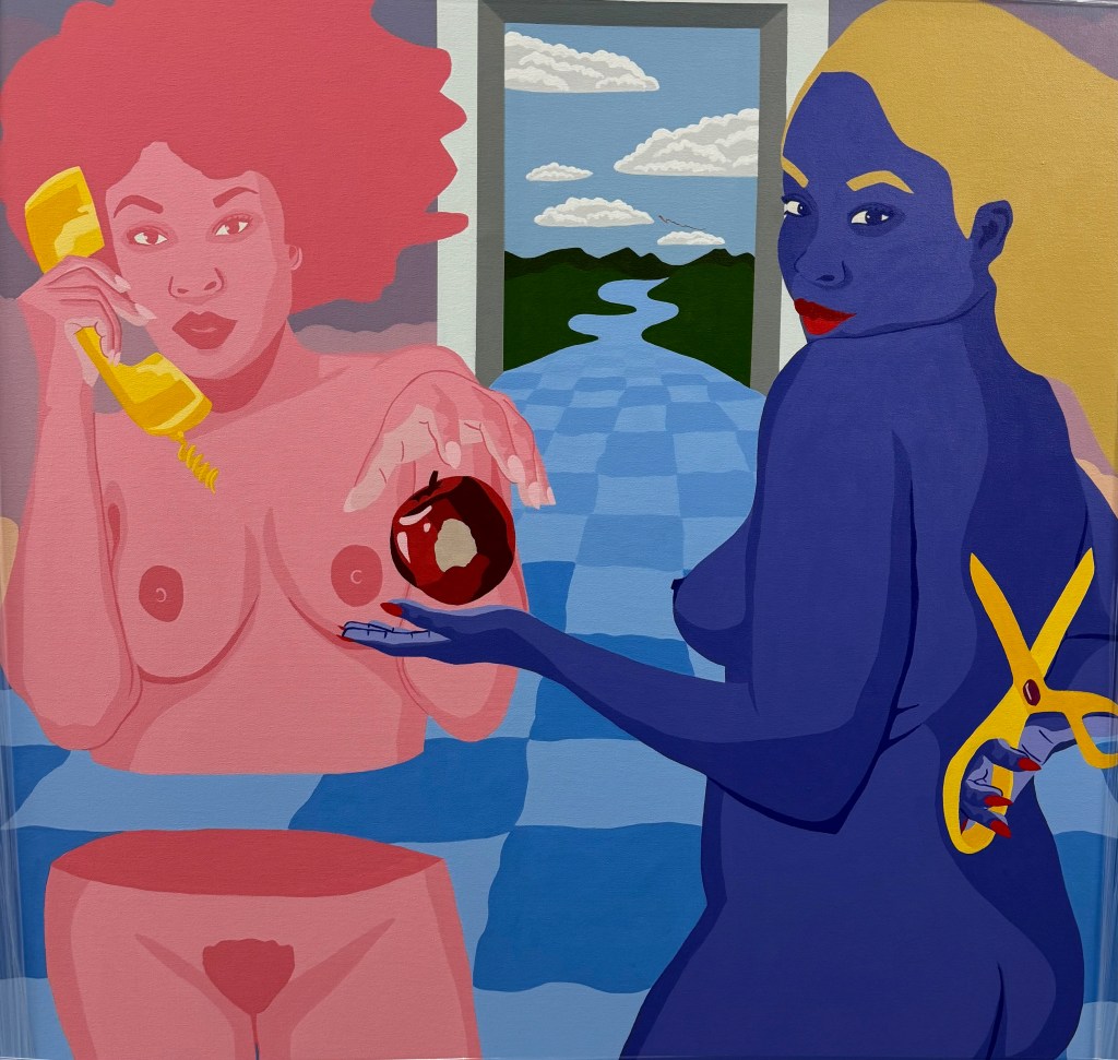 Eve, 2021 
Abi Salemi 
Acrylic on canvas 