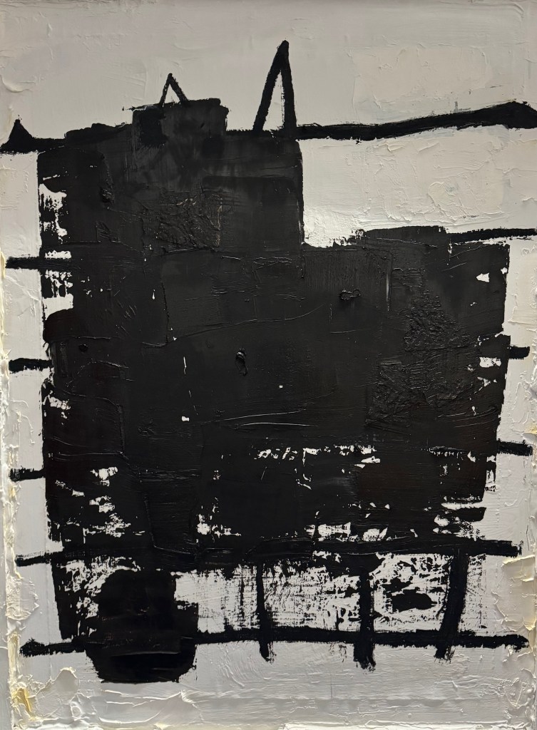 Floki, 2017
David McGee
Oil and mixed media on paper