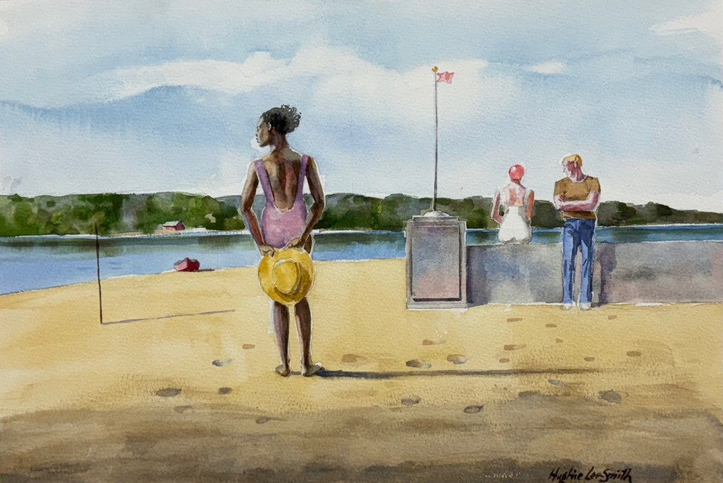 Watercolor, c.1994
Hughie Lee Smith 
25"x31"