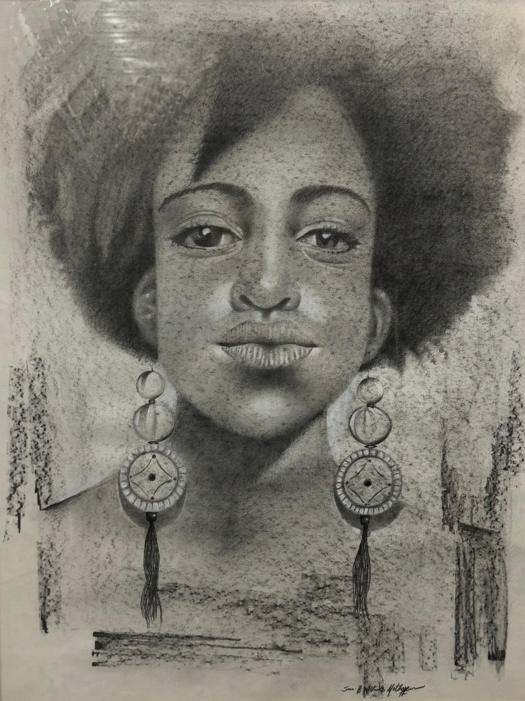 Kinky, 2015
Mathieu Jean Baptiste 
Charcoal