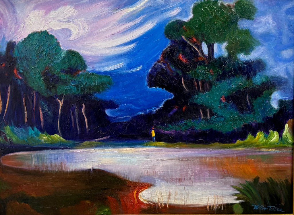 Landscape, 1980
William Tolliver
Oil on Canvas