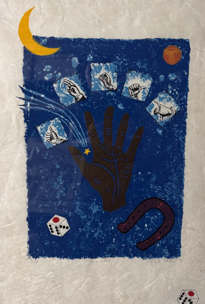 Lucky, 1990
Betye Saar
Serigraph on rice paper