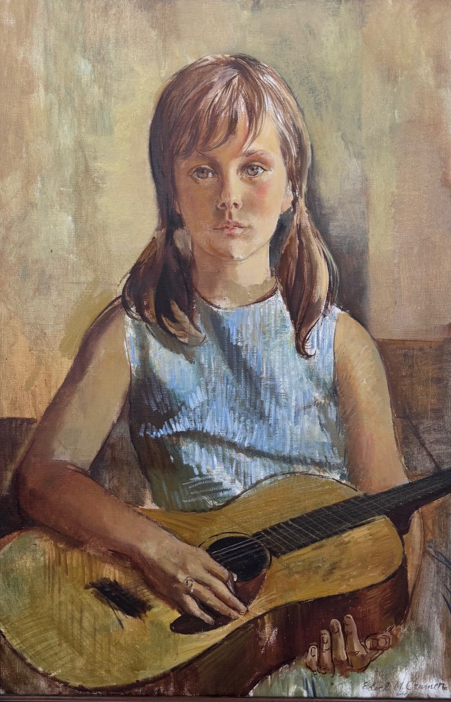 Portrait of a Young Activist,  1964
Edsel Cramer
Oil on canvas