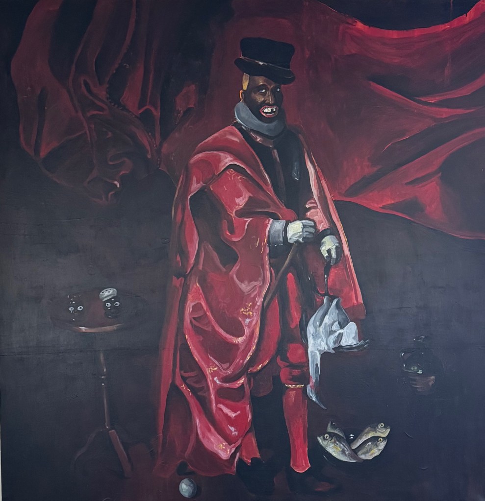 Rodman, 1998
David McGee
Oil and House Paint on Canvas