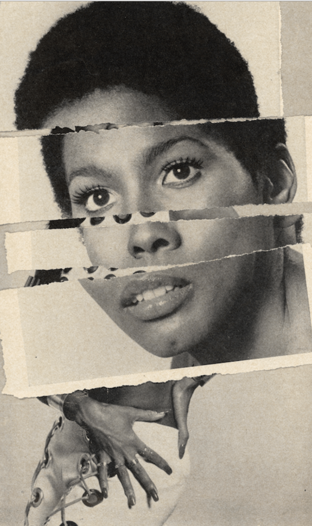 Shavon Morris 2024, "Transfiguration", Collage on Canvas